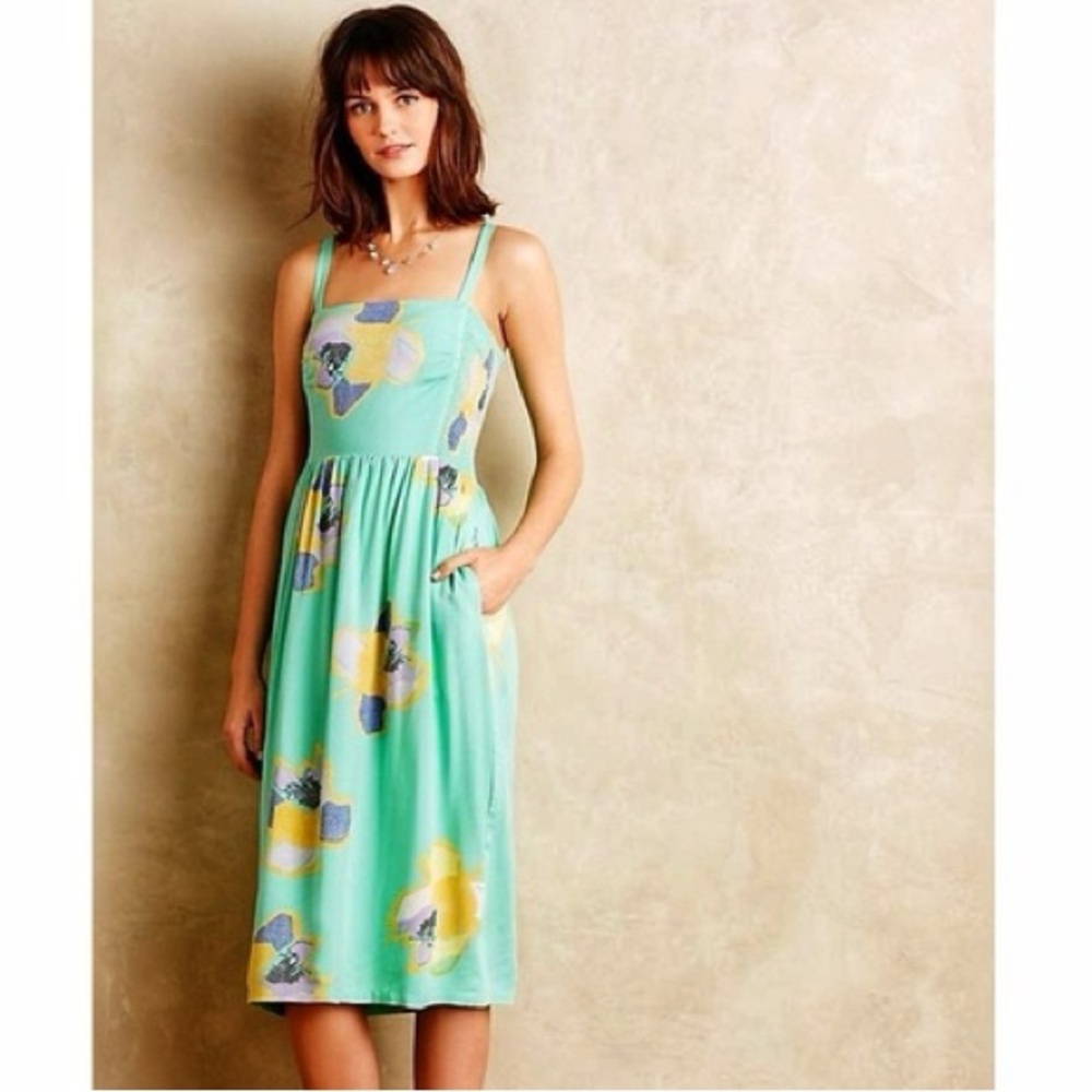 Anthropologie Corey Lynn Calter Sketchbook Midi Dress